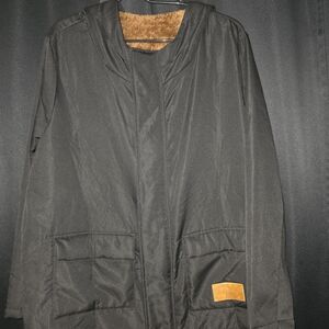 Women's Black Hooded Jacket